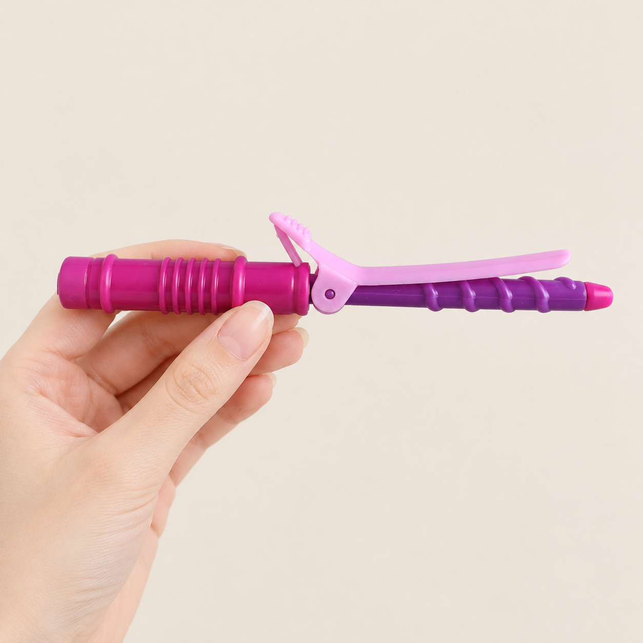 Pretend Hair Curling Iron Toy