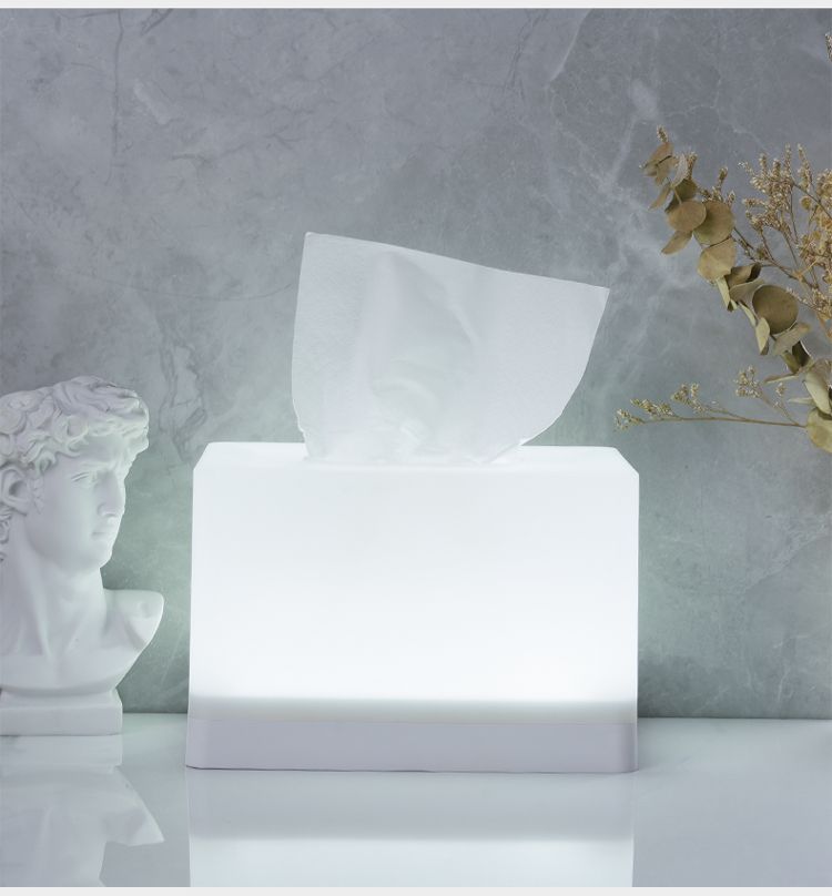 Tissue Box with Night Light