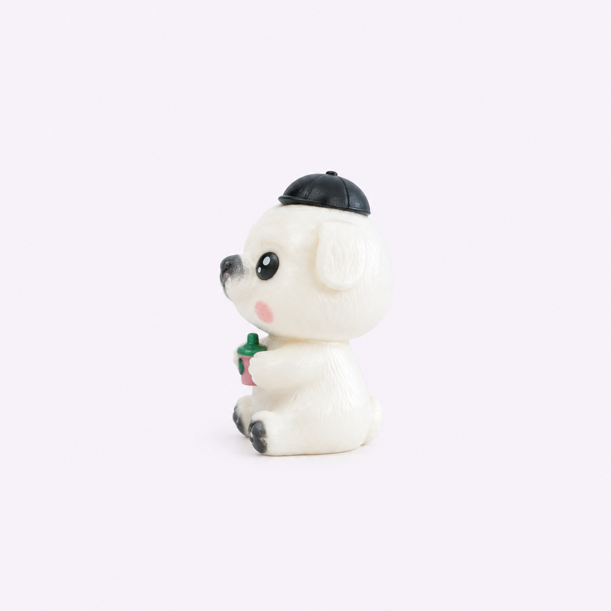 Mini Cartoon Dog Figurine