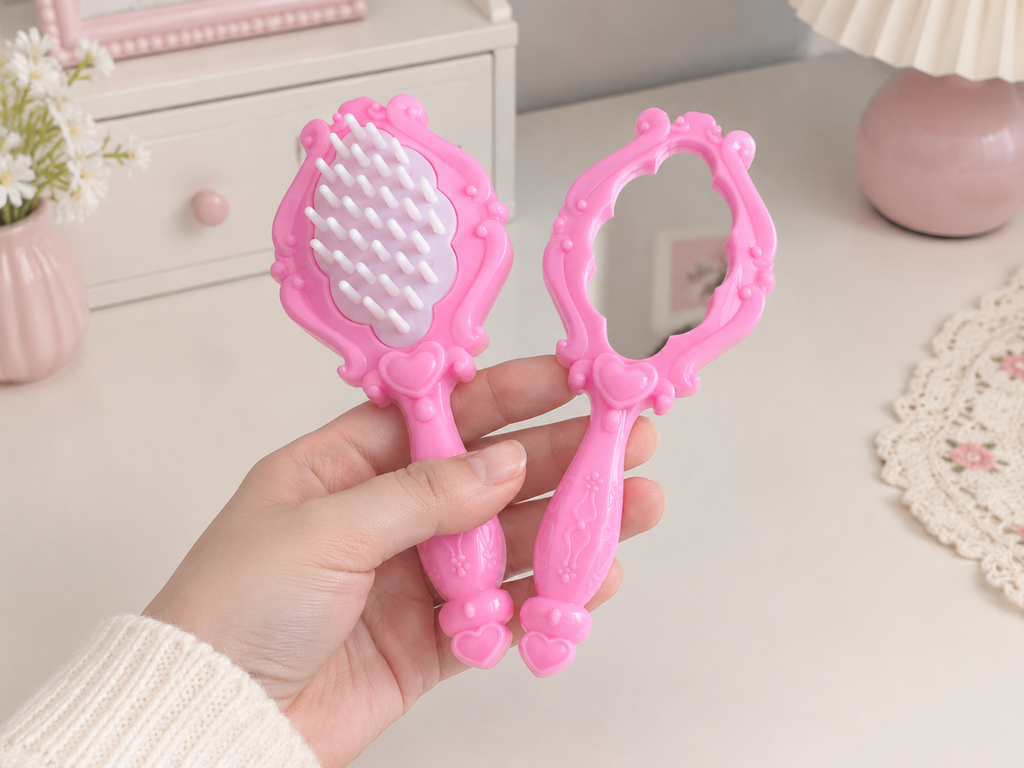 Princess Pretend Brush and Mirror Set · Details