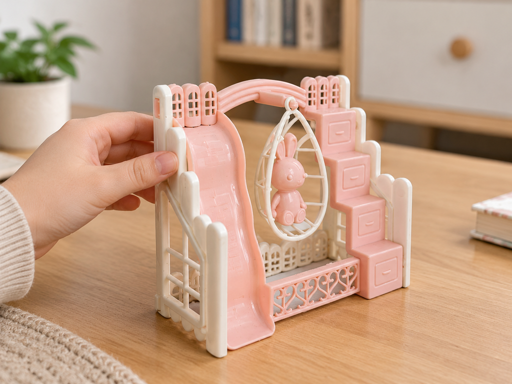 Mini Doll Slide and Swing Toy · Details