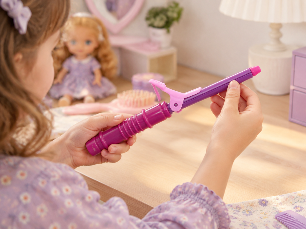 Pretend Hair Curling Iron Toy · Details