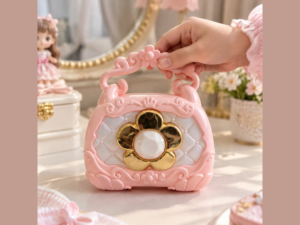 Floral Princess Toy Handbag · Details