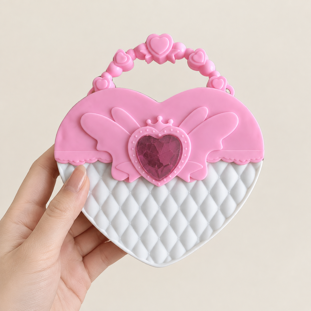 Heart Gem Princess Toy Purse