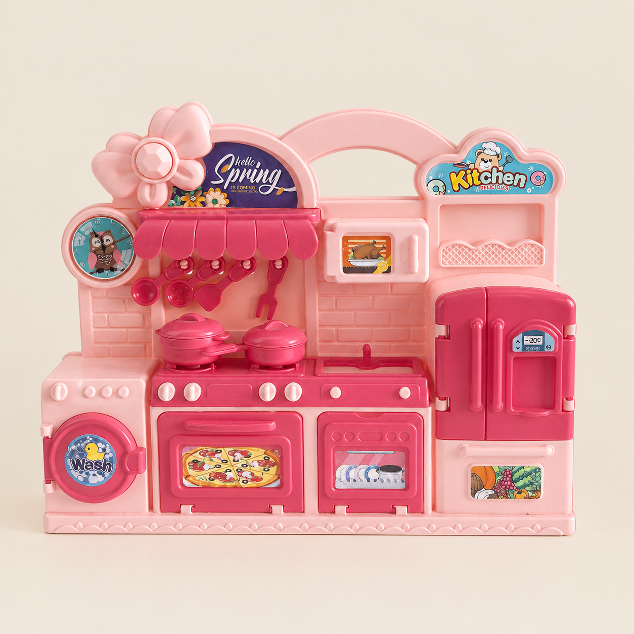 Mini Pretend Kitchen Play Station