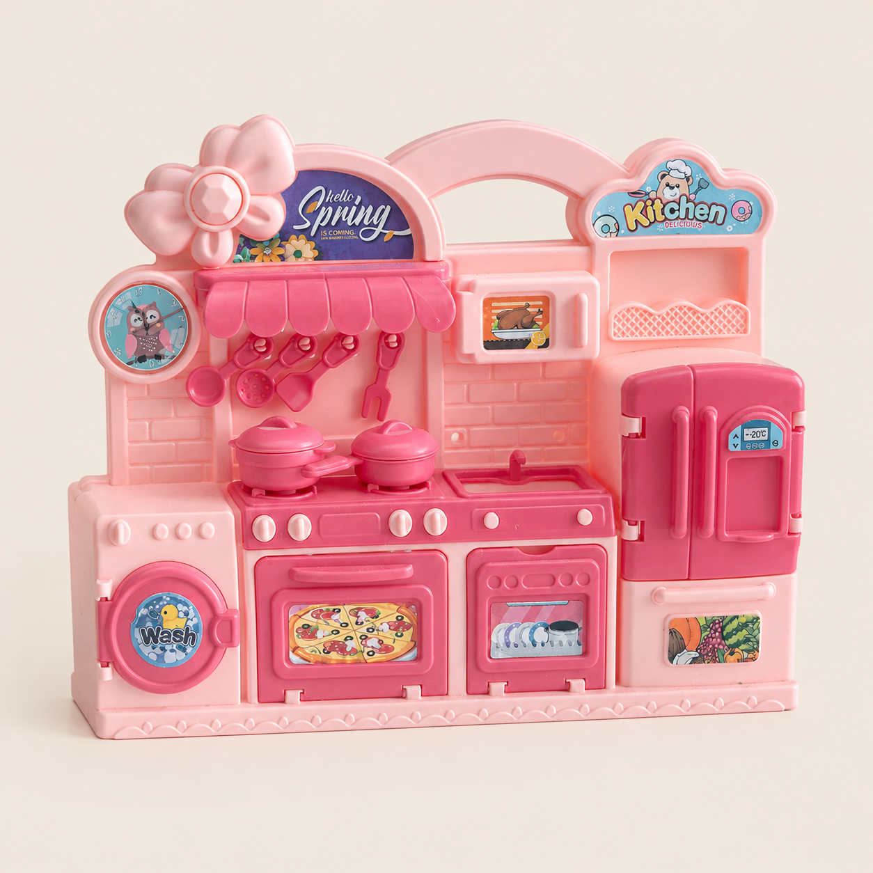 Mini Pretend Kitchen Play Station