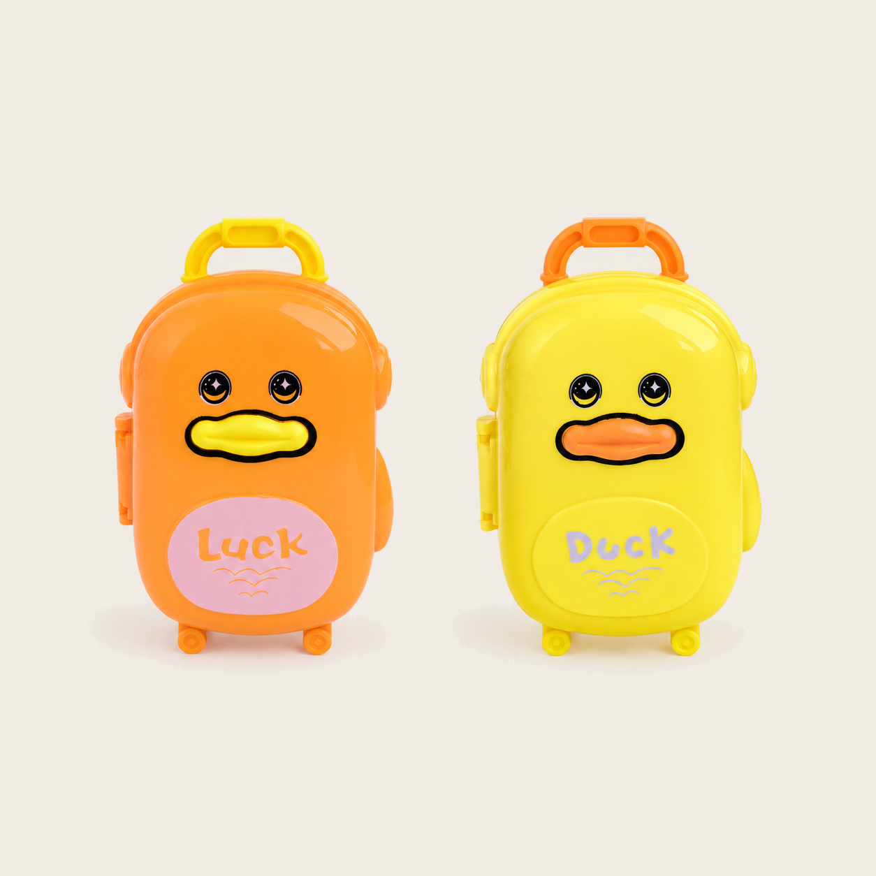 Duck Shaped Mini Doll Suitcase Toy
