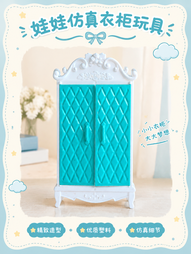 Mini Doll Wardrobe Toy · Details