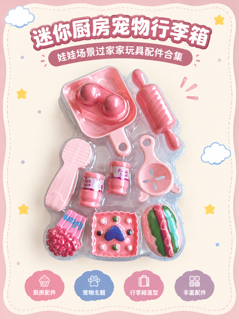Mini Pretend Play Accessories Assortment · Details