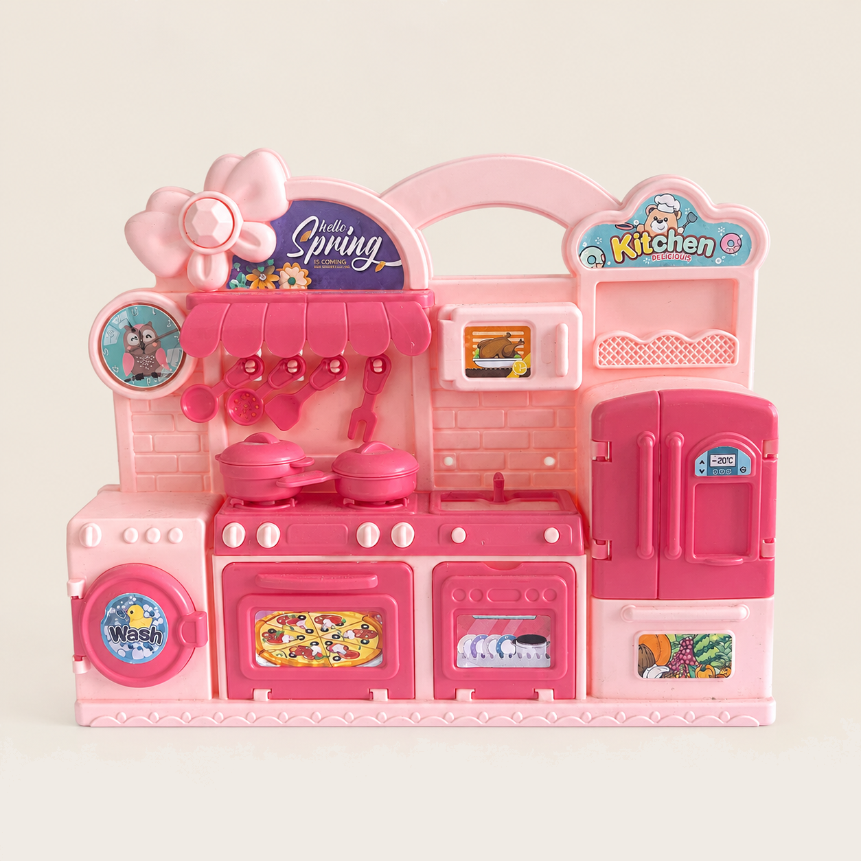 Mini Pretend Kitchen Play Station