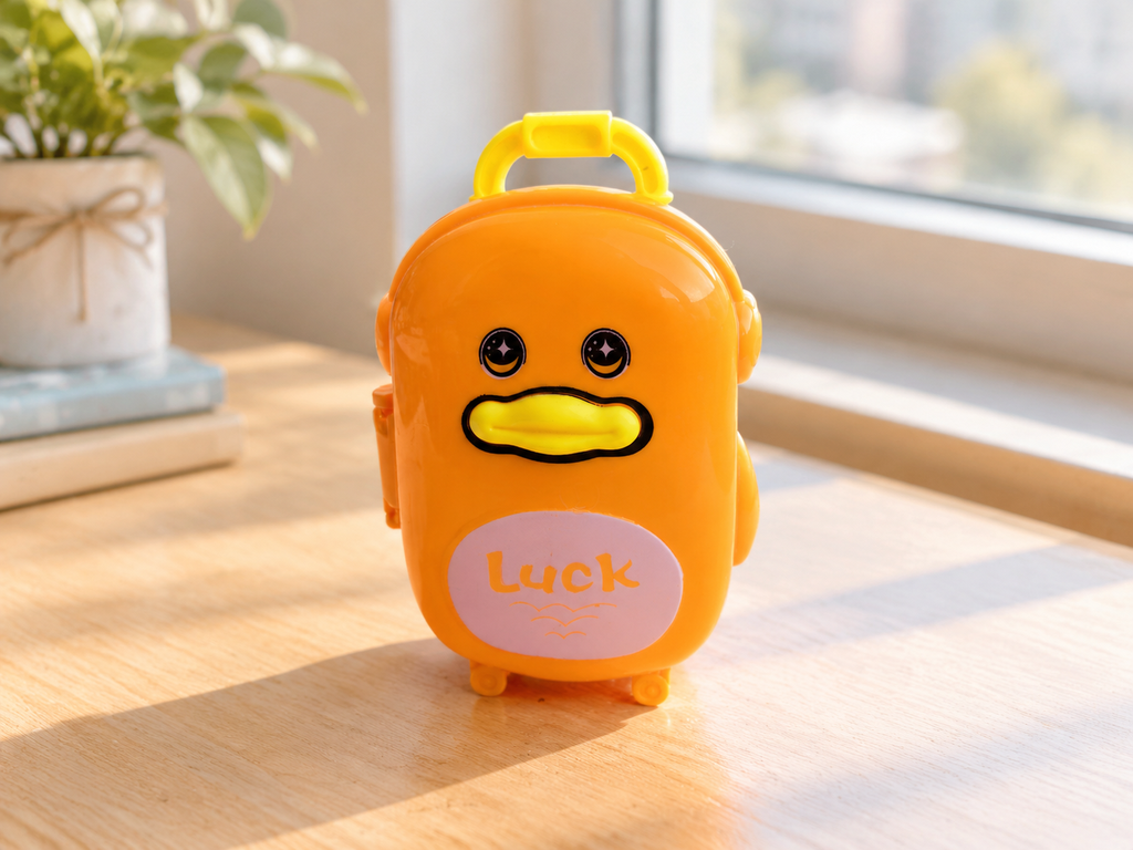 Duck Shaped Mini Doll Suitcase Toy · Details