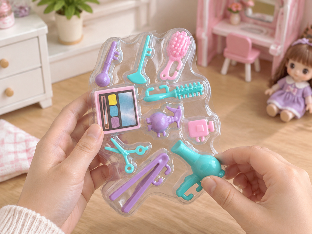 Mini Pretend Hair Styling Tool Set · Details