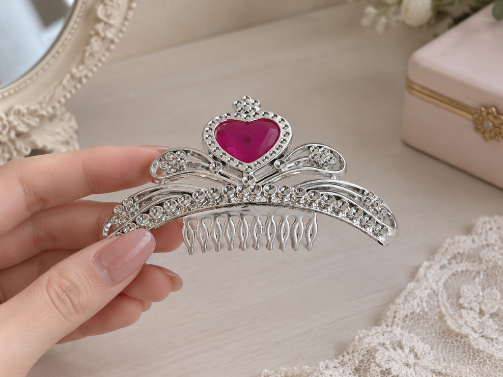 Princess Crown Toy Hair Comb · Details