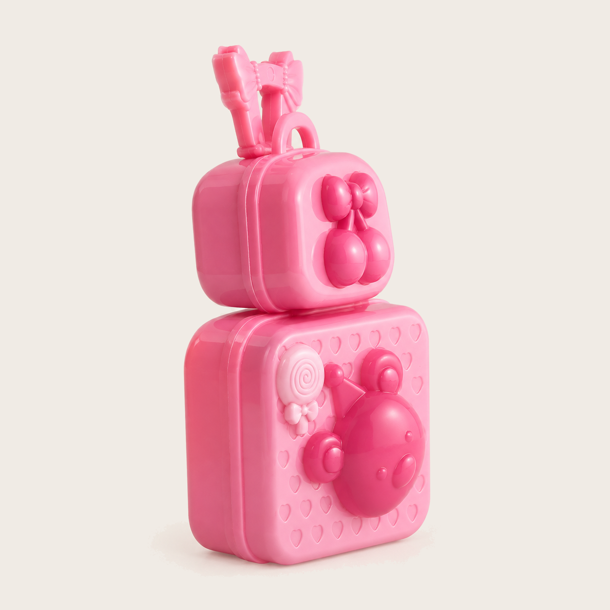Mini Double Layer Doll Suitcase Toy