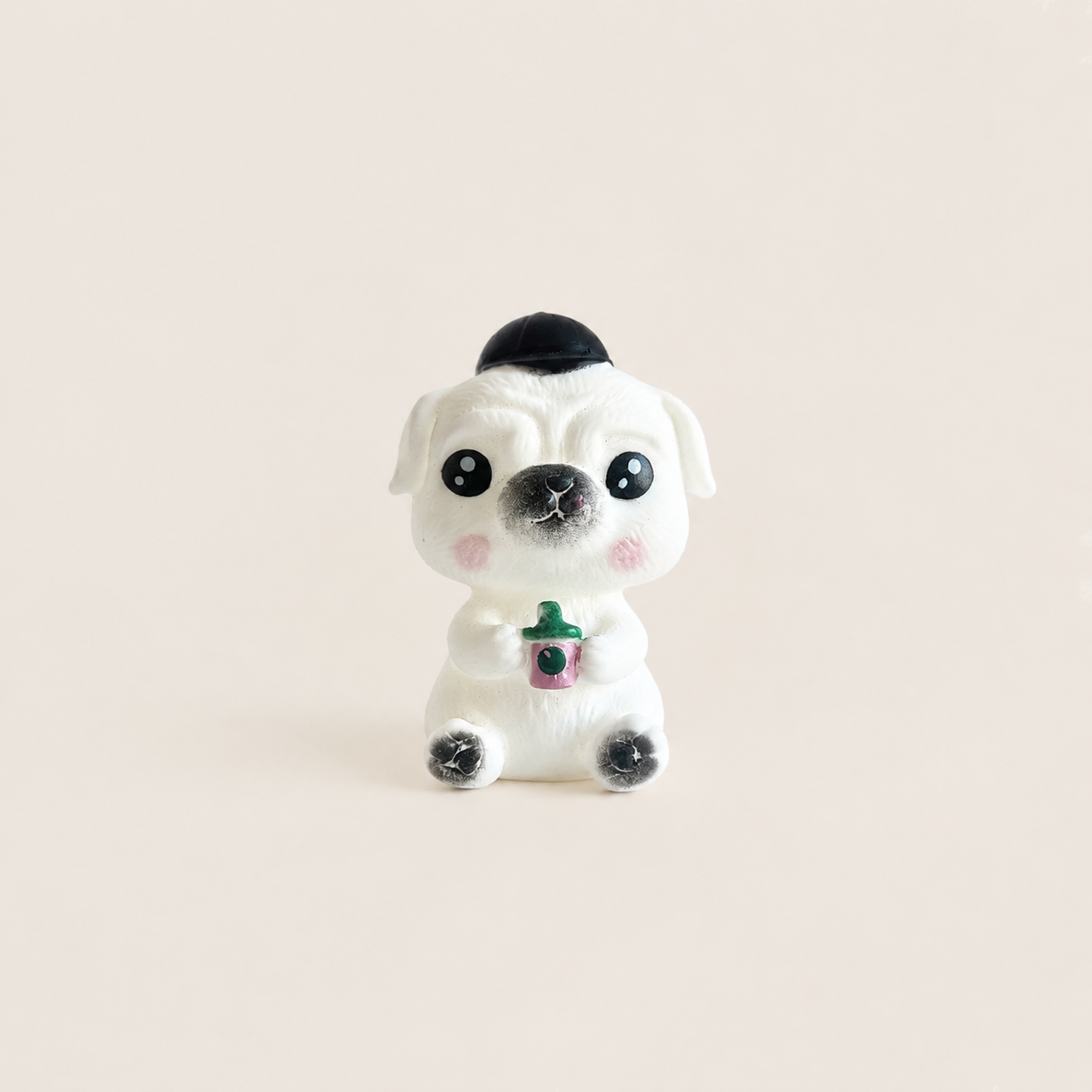 Mini Cartoon Dog Figurine