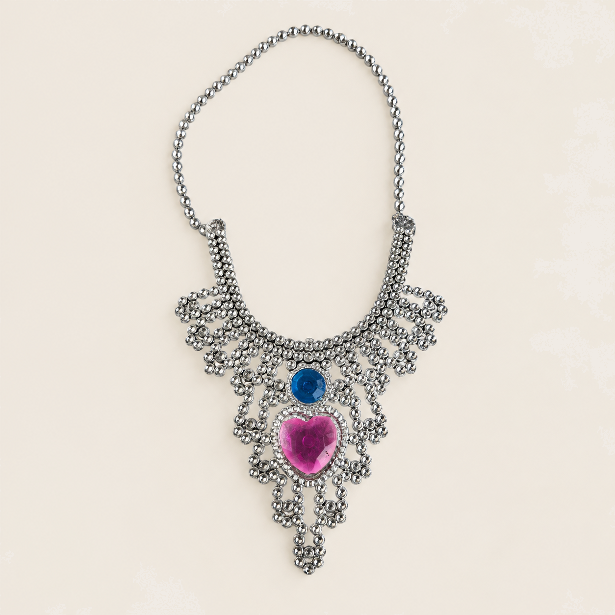 Heart Gem Princess Toy Necklace