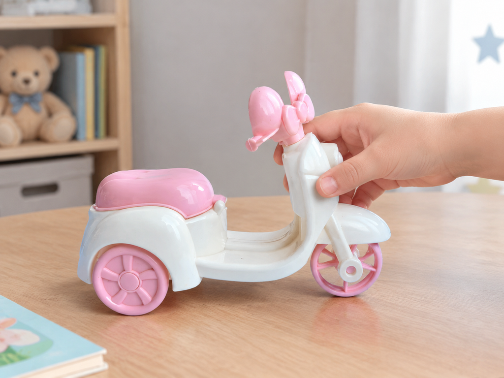 Mini Three Wheel Doll Scooter Toy · Details