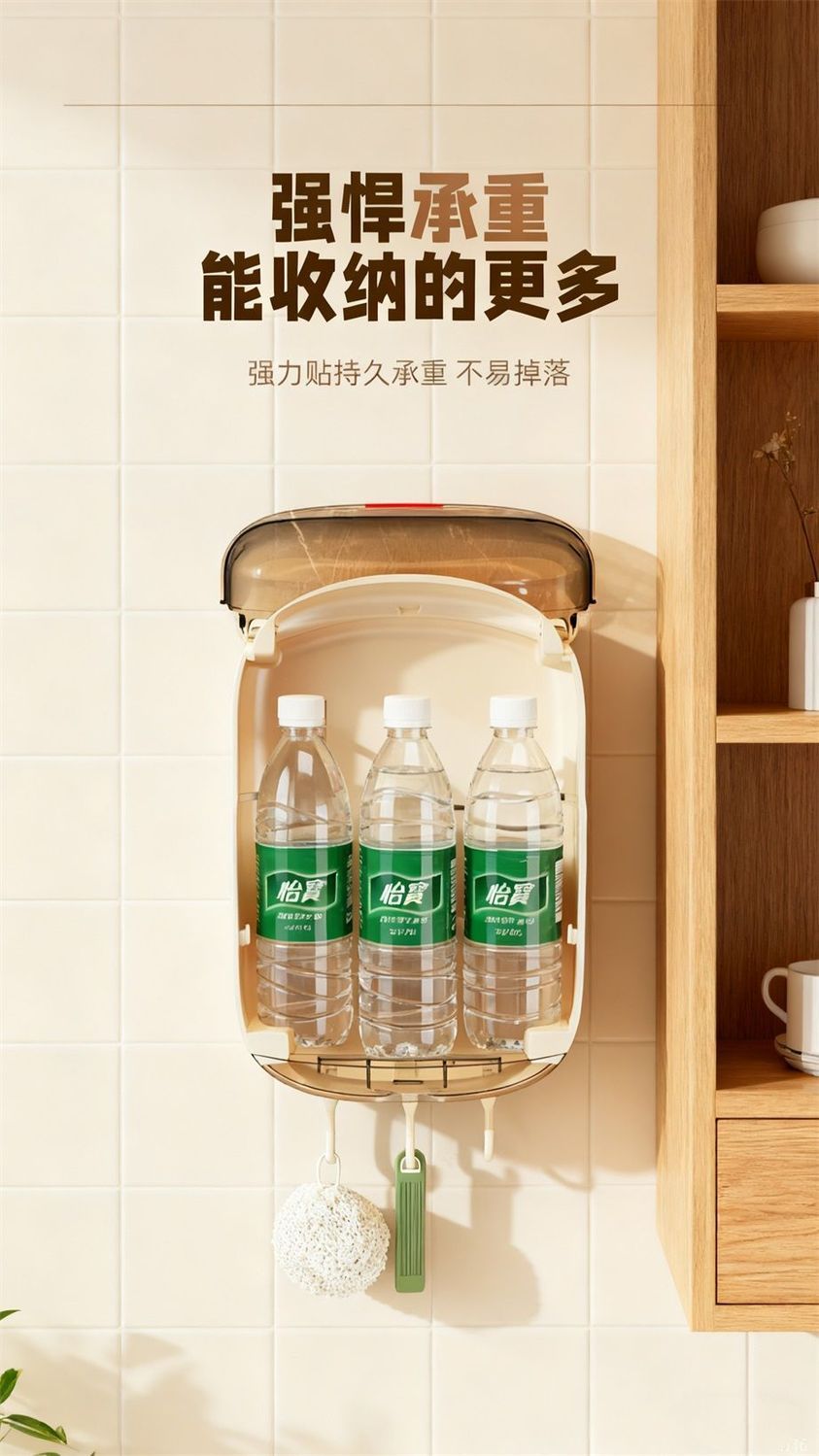 Wall-mounted Kitchen Utensil Holder
