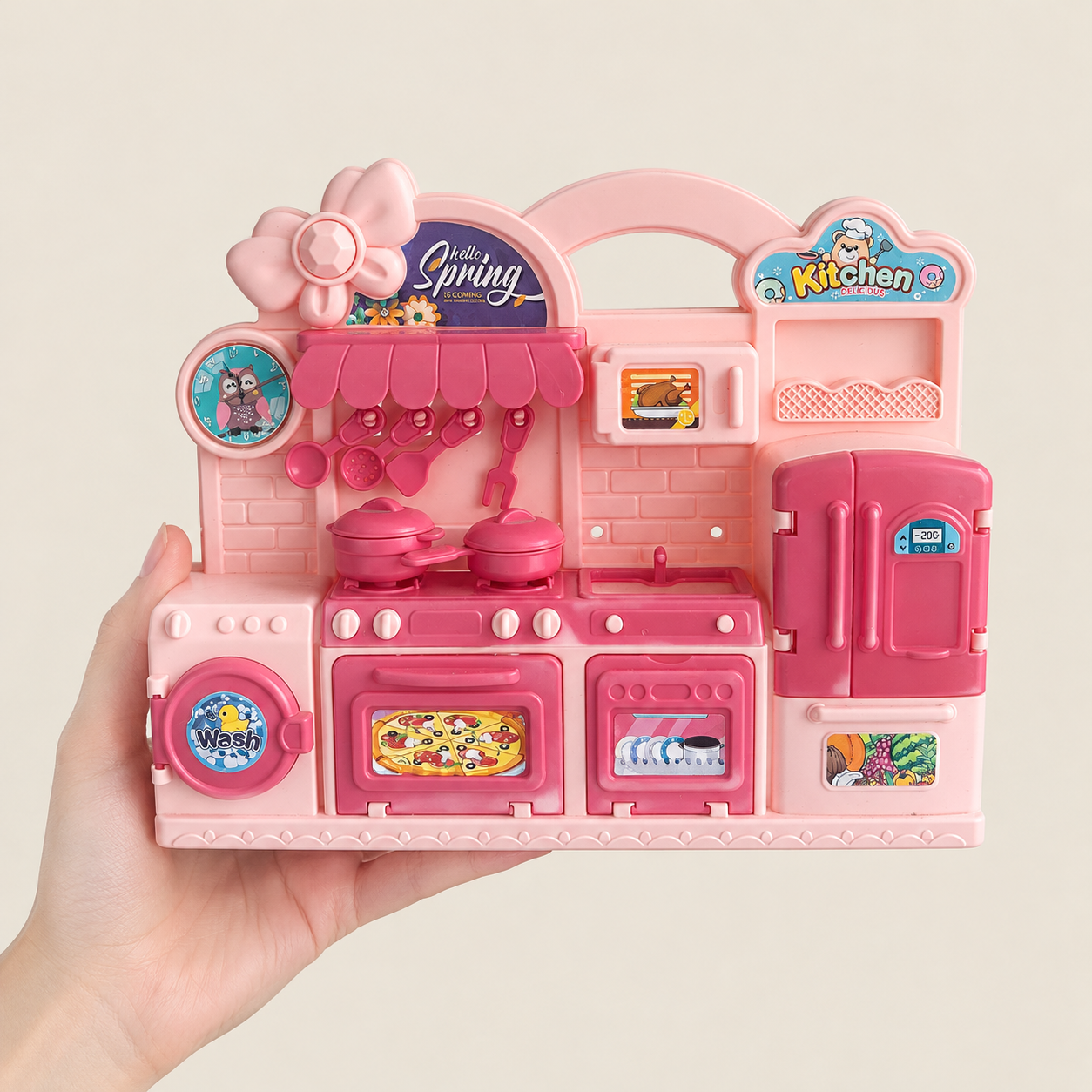 Mini Pretend Kitchen Play Station