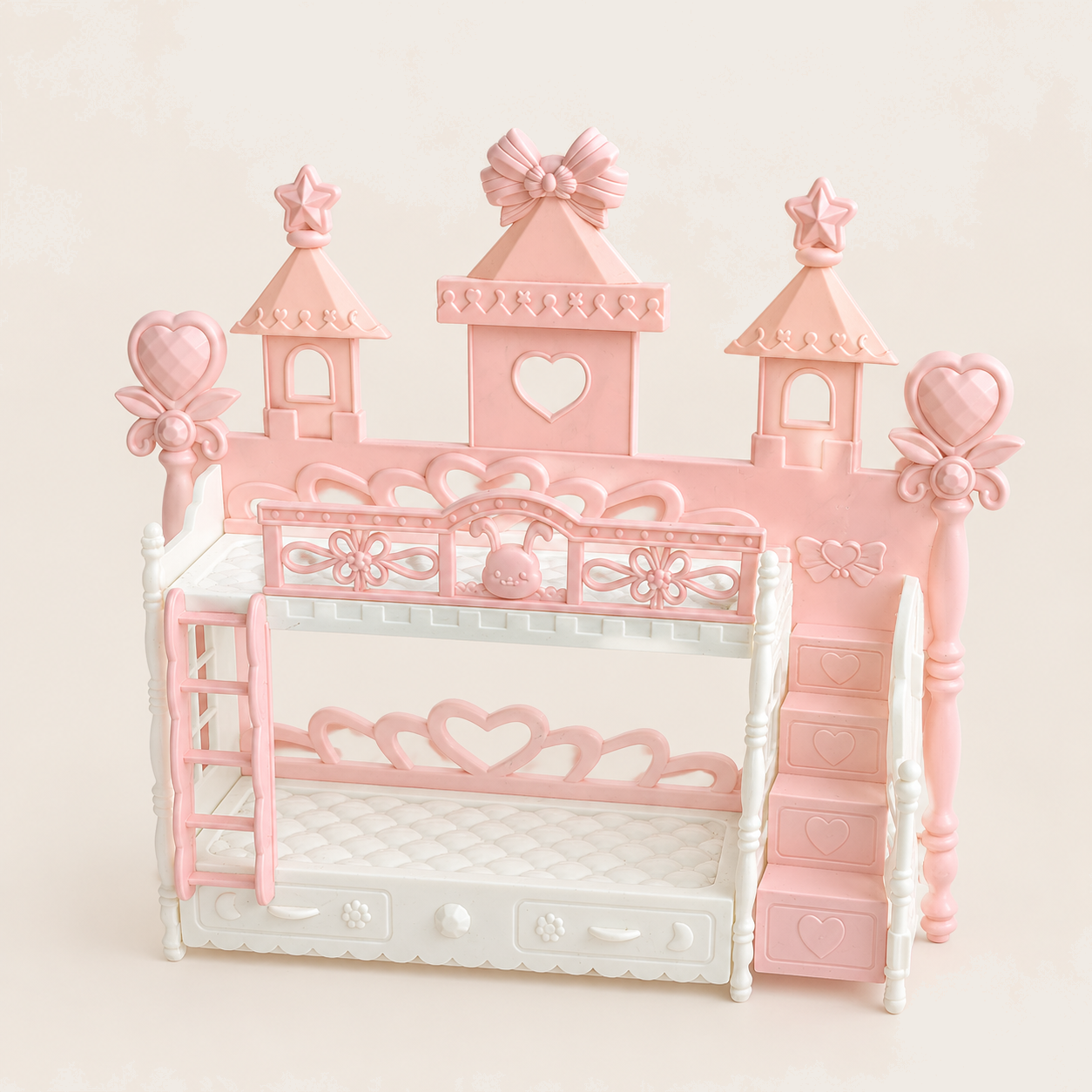 Castle Style Doll Bunk Bed Toy