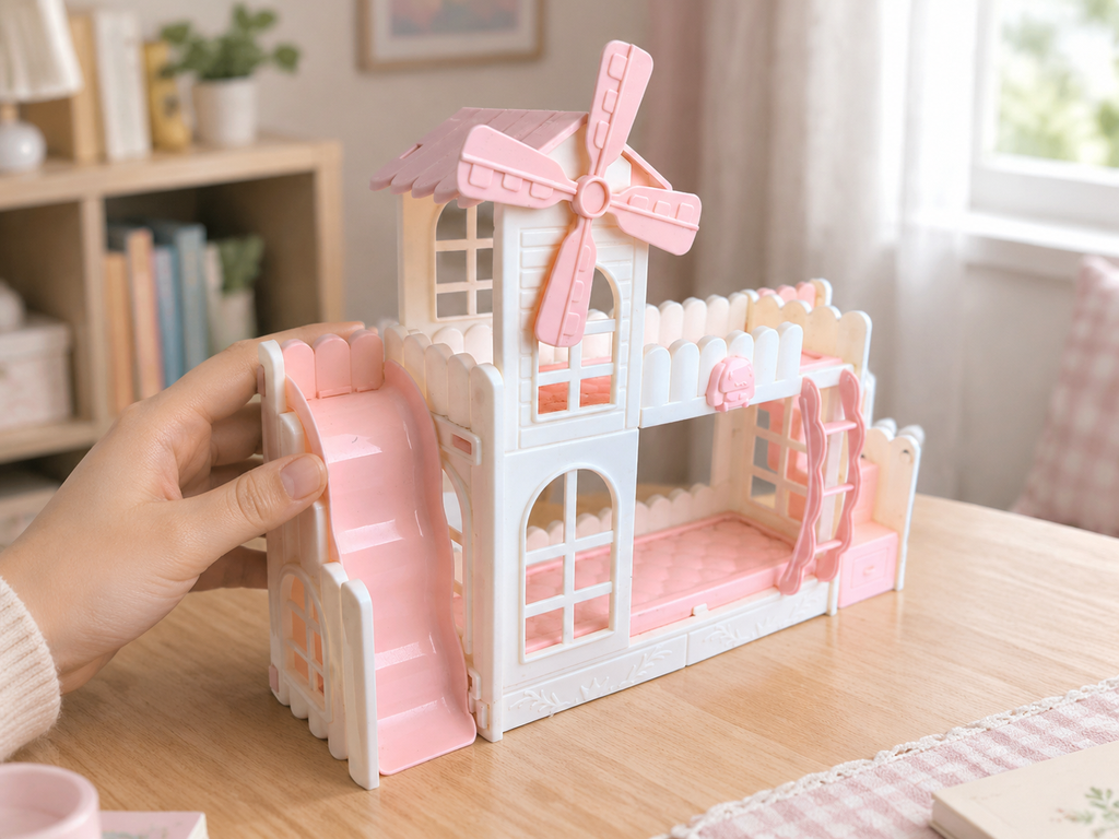 Windmill Style Doll Bunk Bed Toy · Details