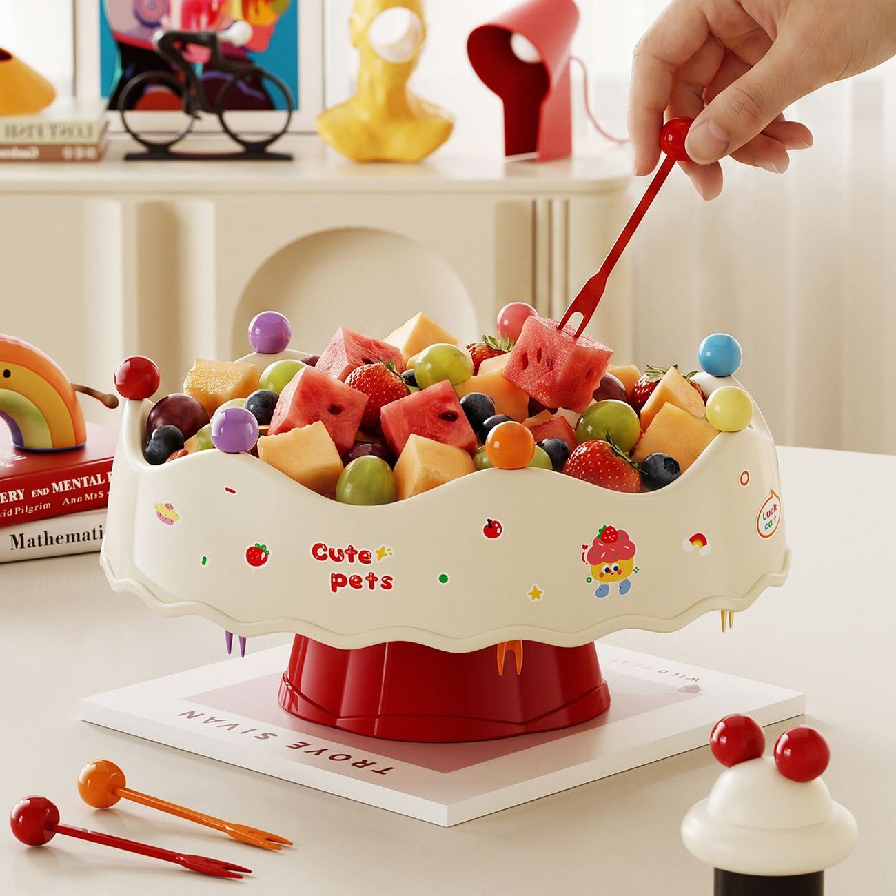 Crown Fruit and Snack Tray