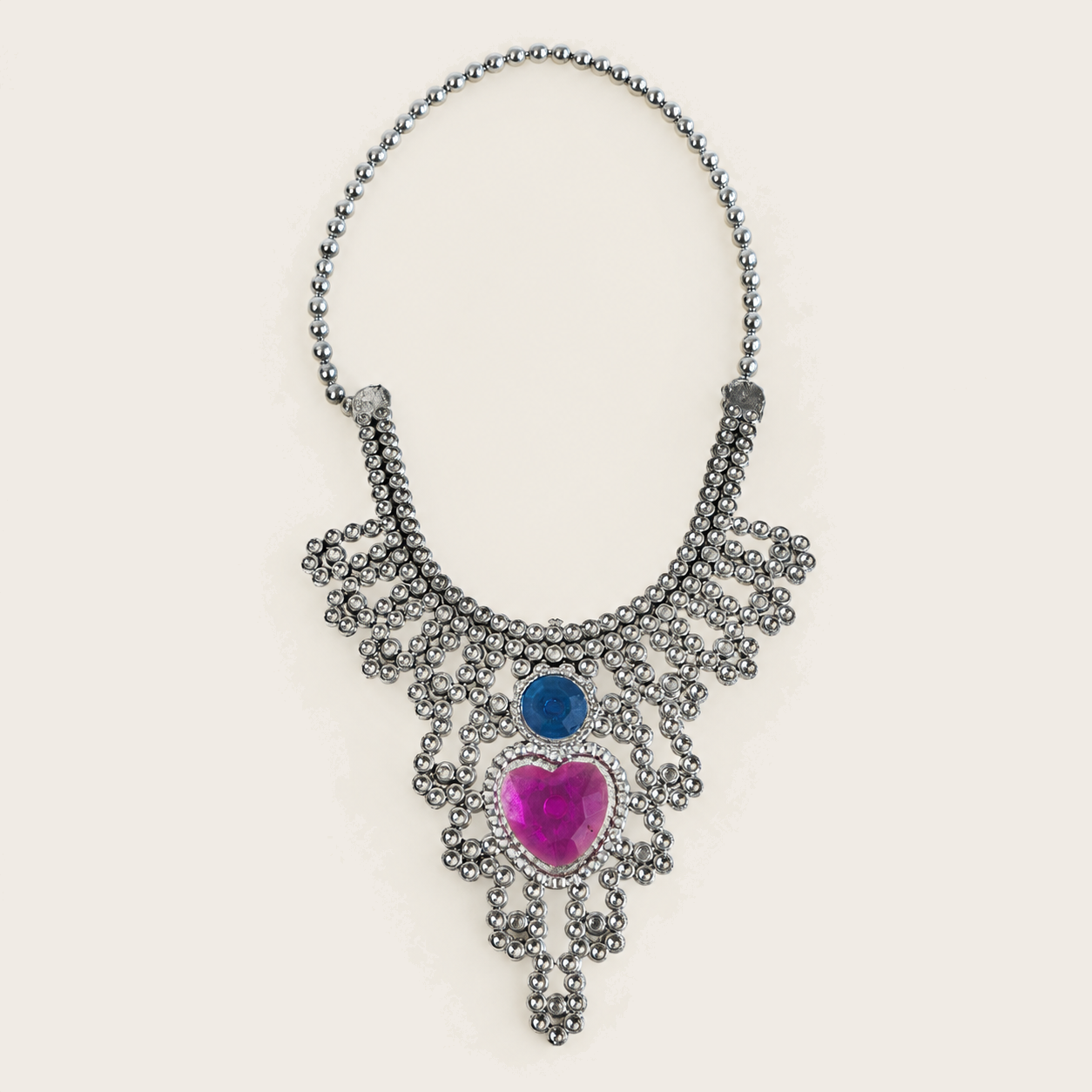 Heart Gem Princess Toy Necklace