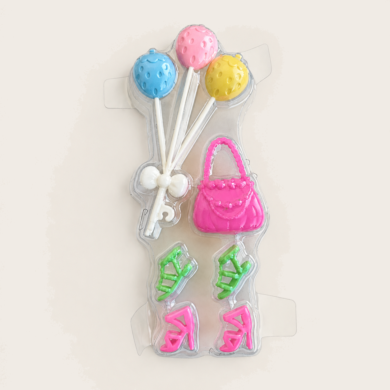 Doll Beauty and Food Play Accessory Sets