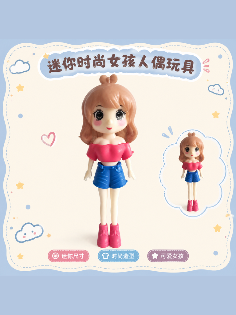 Mini Fashion Doll Toy · Details