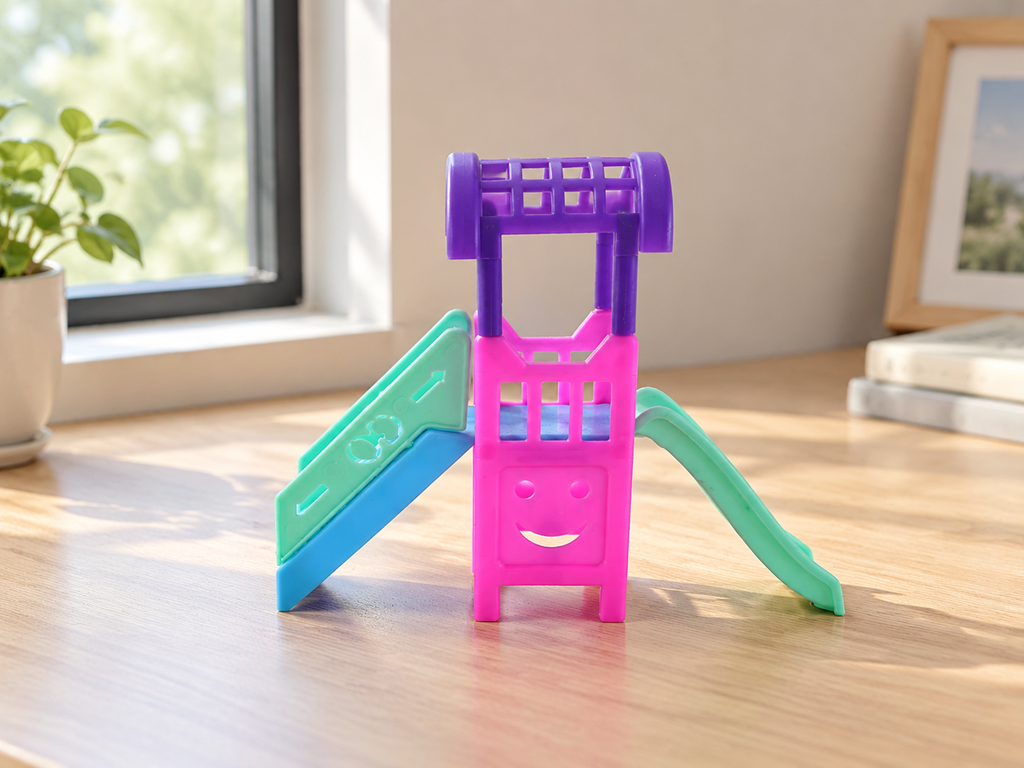 Mini Doll Playground Slide Toy · Details