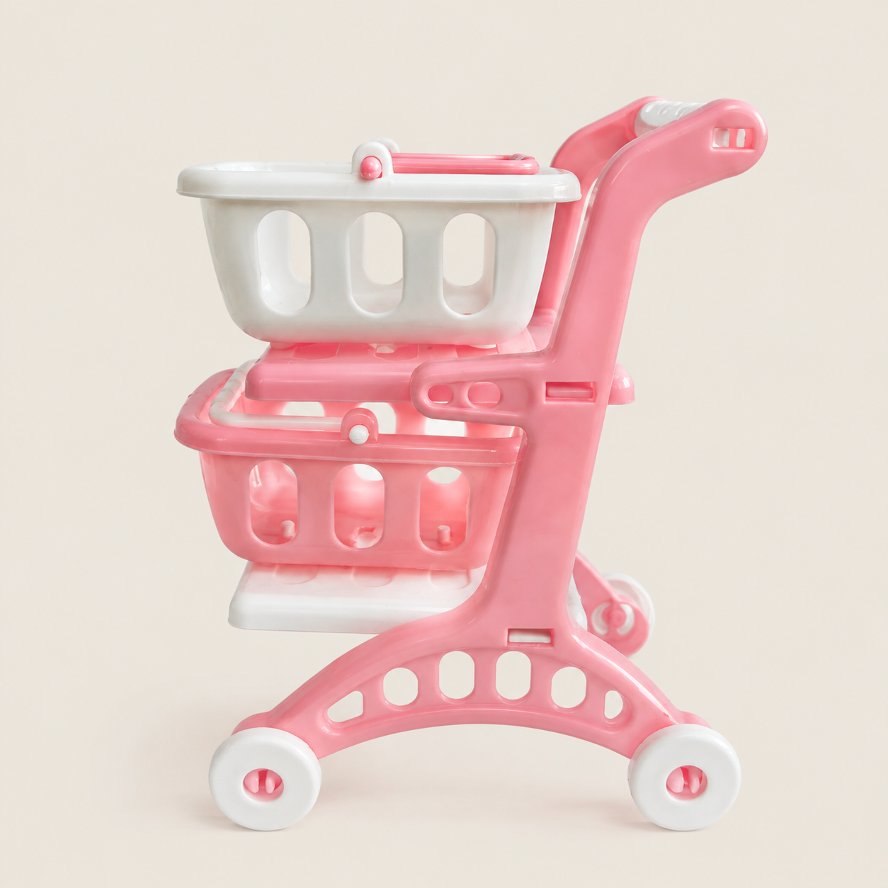 Mini Two Tier Shopping Cart Toy