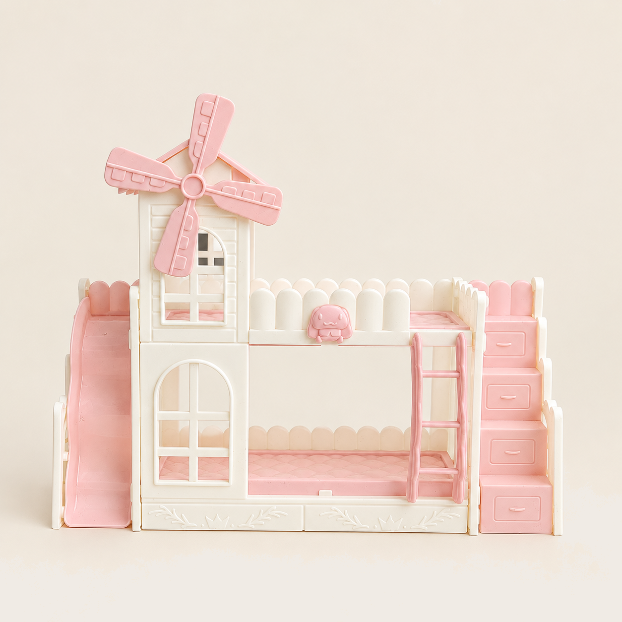 Windmill Style Doll Bunk Bed Toy