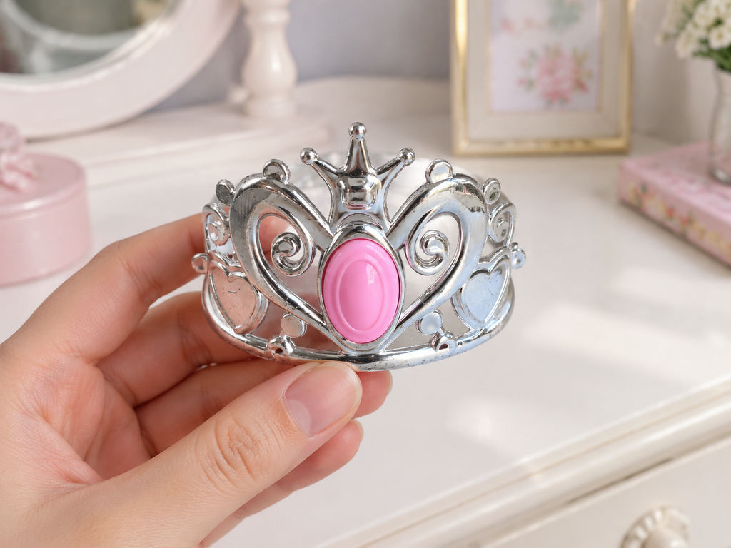 Heart Gem Princess Toy Crown · Details
