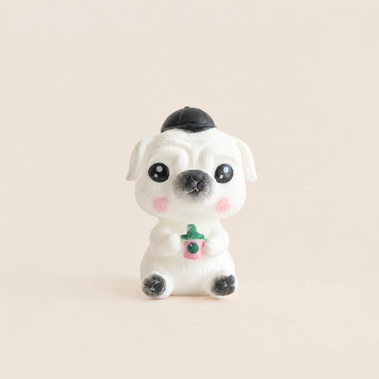 Mini Cartoon Dog Figurine