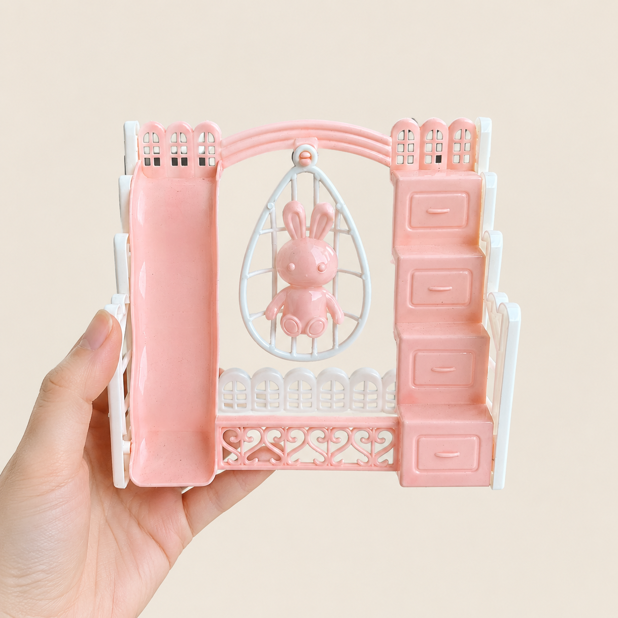 Mini Doll Slide and Swing Toy