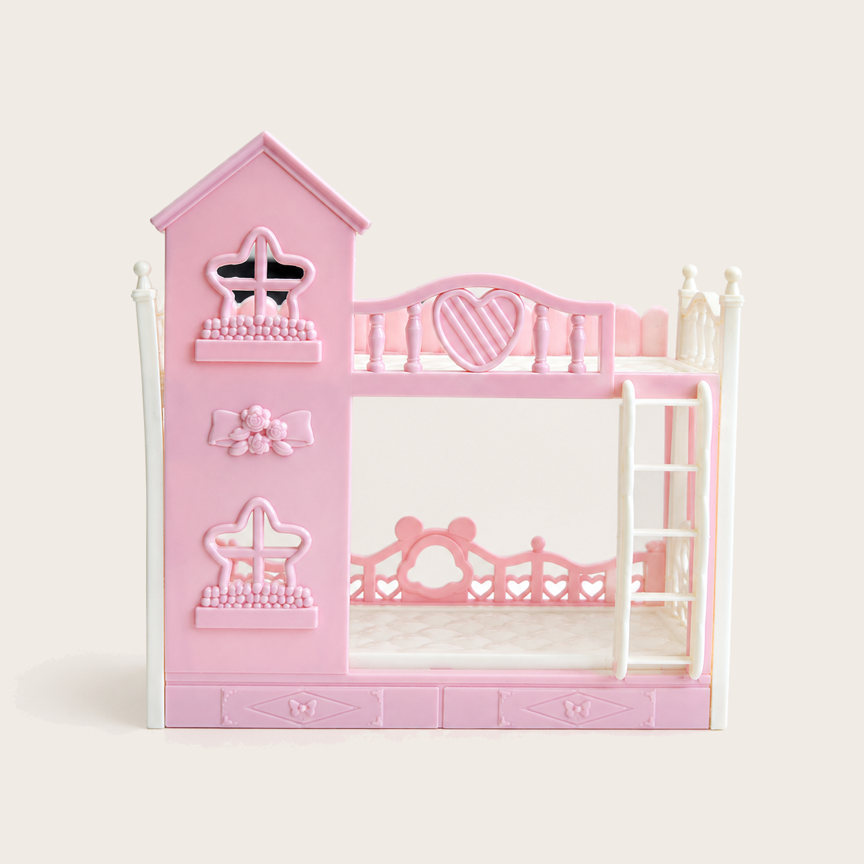 Mini Doll Bunk Bed Toy