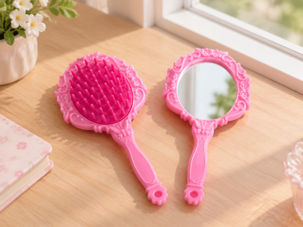 Princess Pretend Brush and Mirror Set · Details