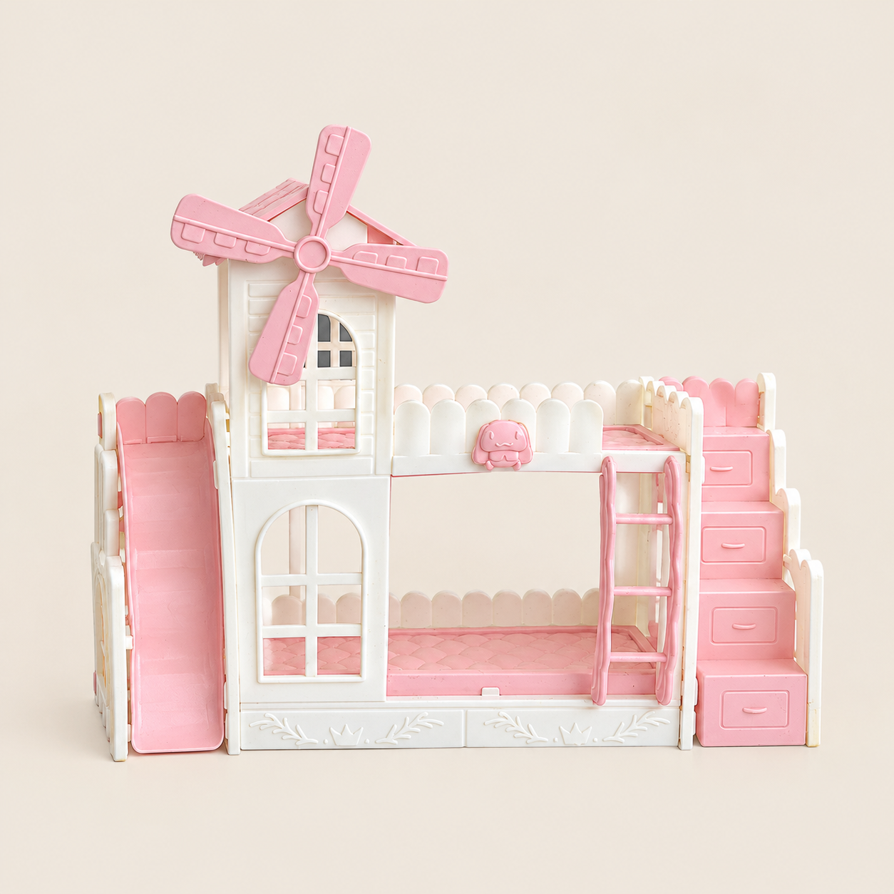 Windmill Style Doll Bunk Bed Toy