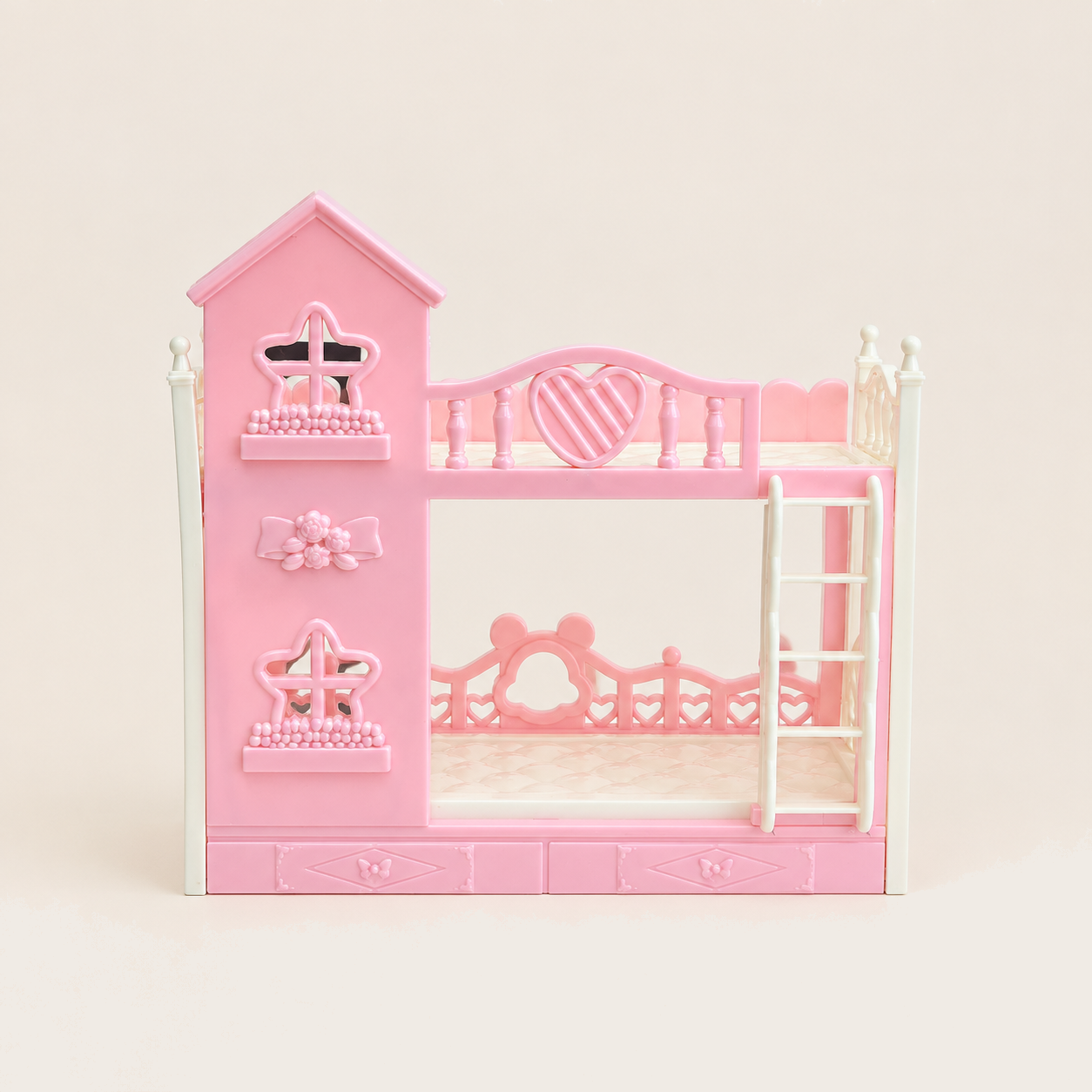 Mini Doll Bunk Bed Toy