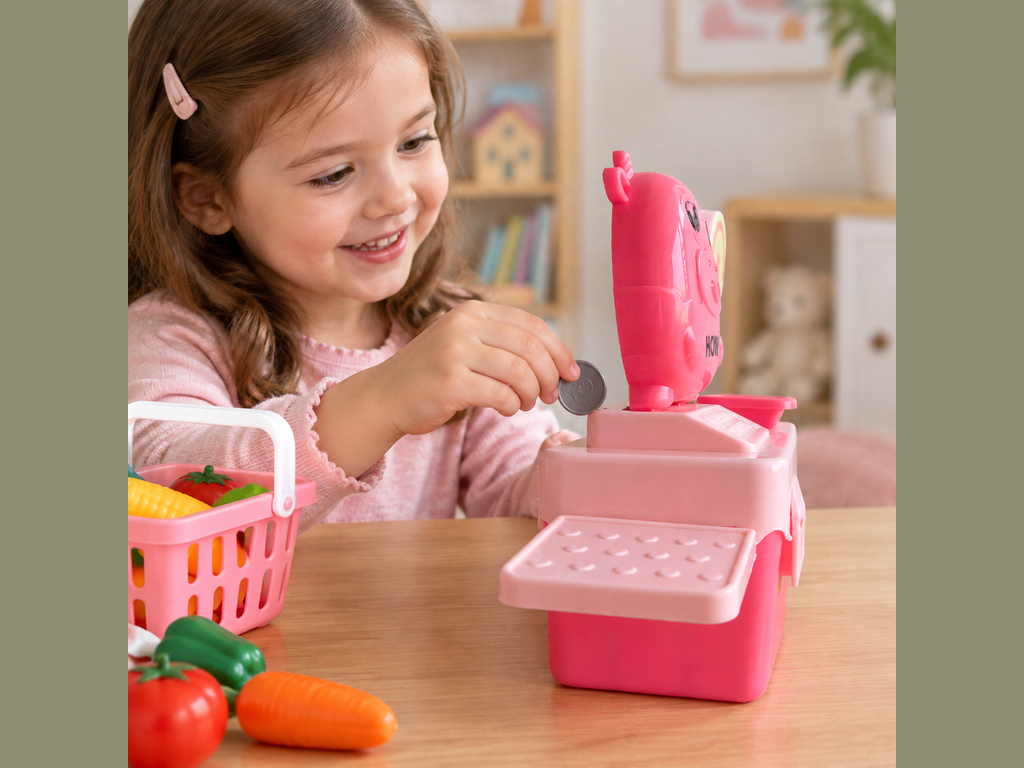 Cartoon Cow Cash Register Toy · Details