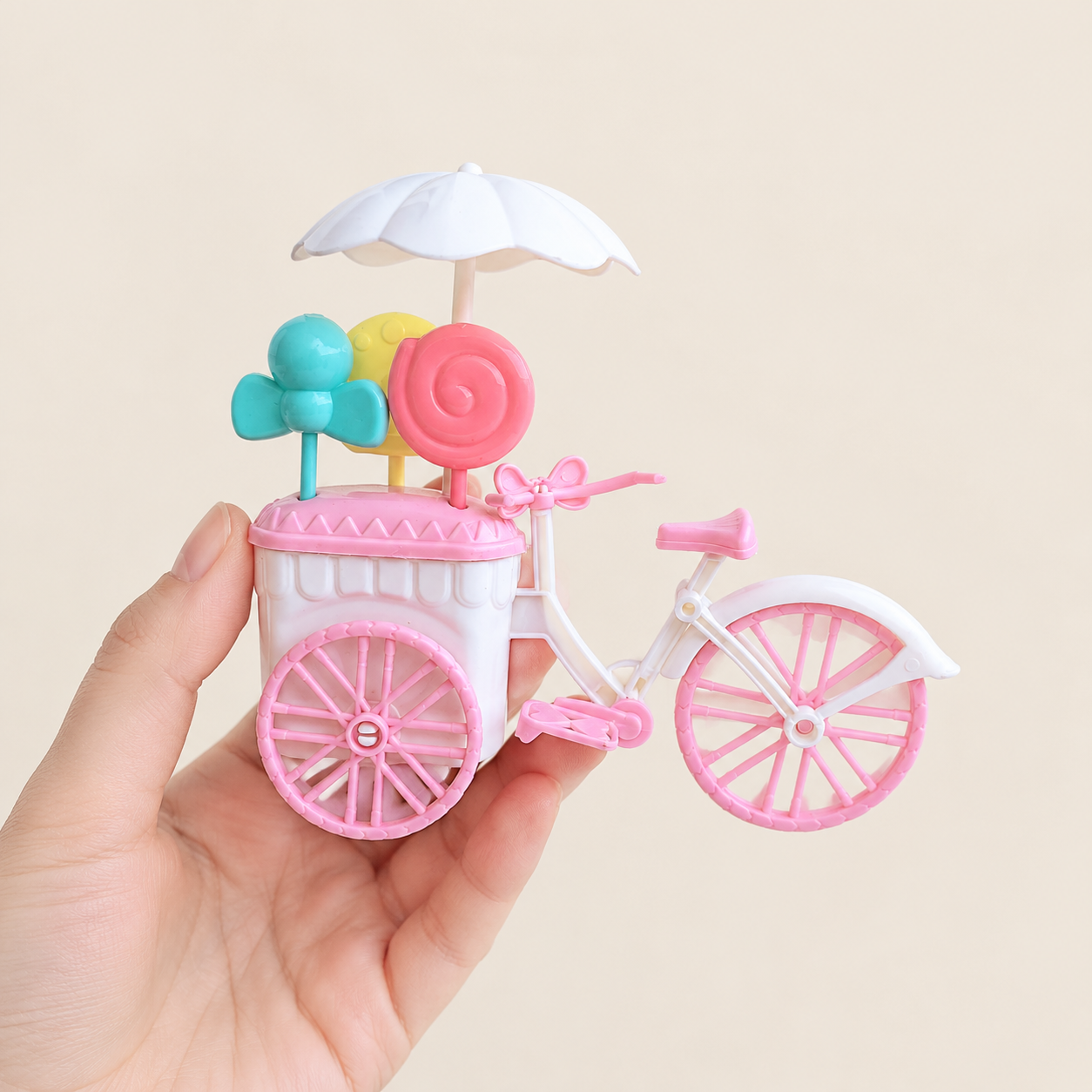 Candy Cart Style Doll Bicycle Toy