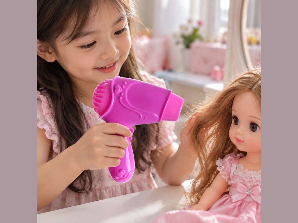 Pretend Hair Dryer Toy · Details