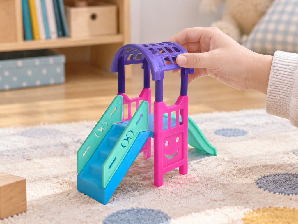 Mini Doll Playground Slide Toy · Details