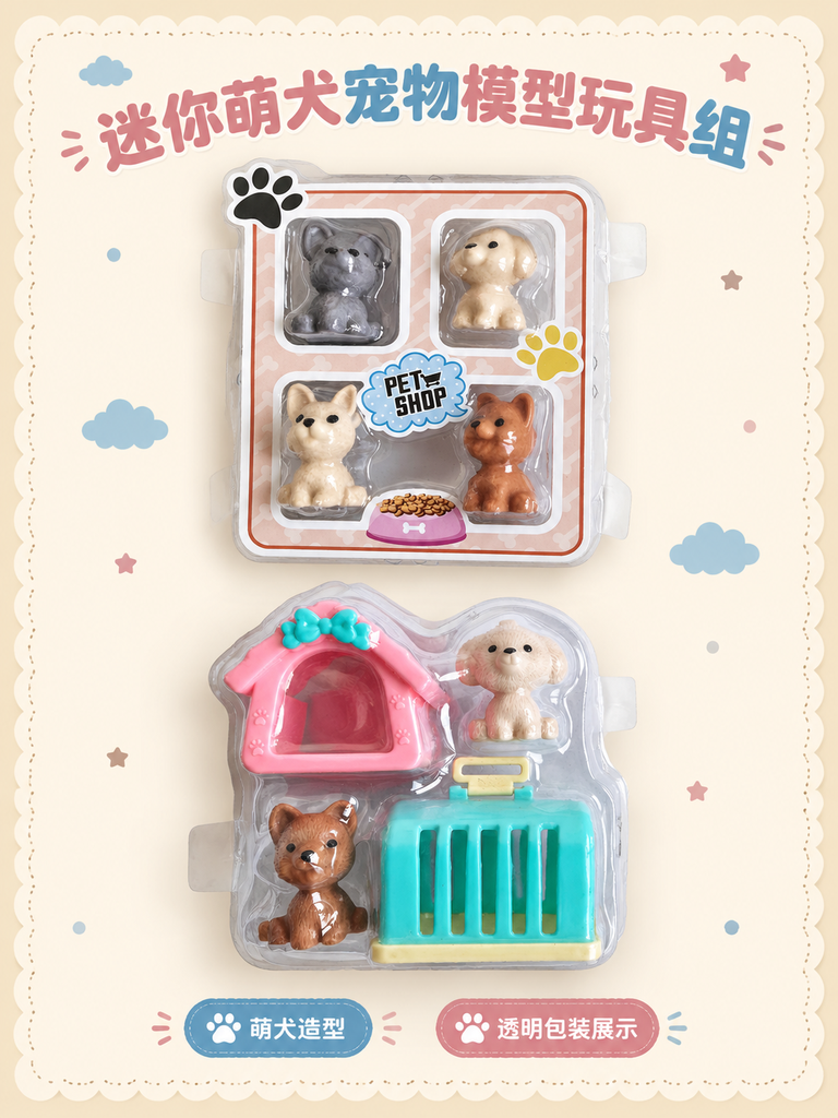 Mini Pet Figurine Play Set · Details