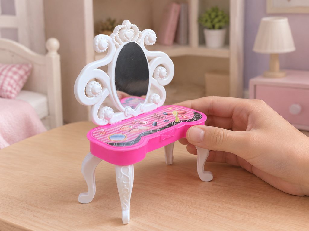 Pretend Doll Vanity Table Toy · Details