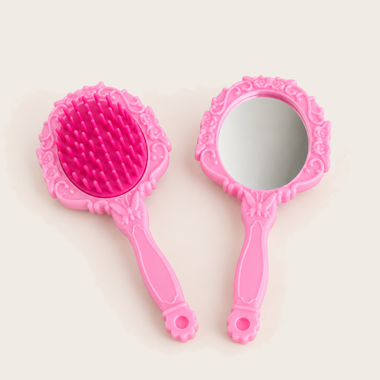 Princess Pretend Brush and Mirror Set
