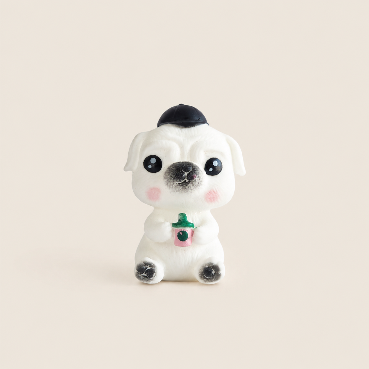 Mini Cartoon Dog Figurine