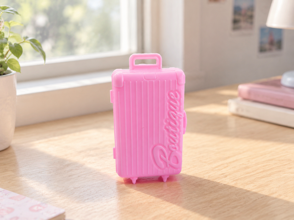 Mini Doll Rolling Suitcase Toy · Details