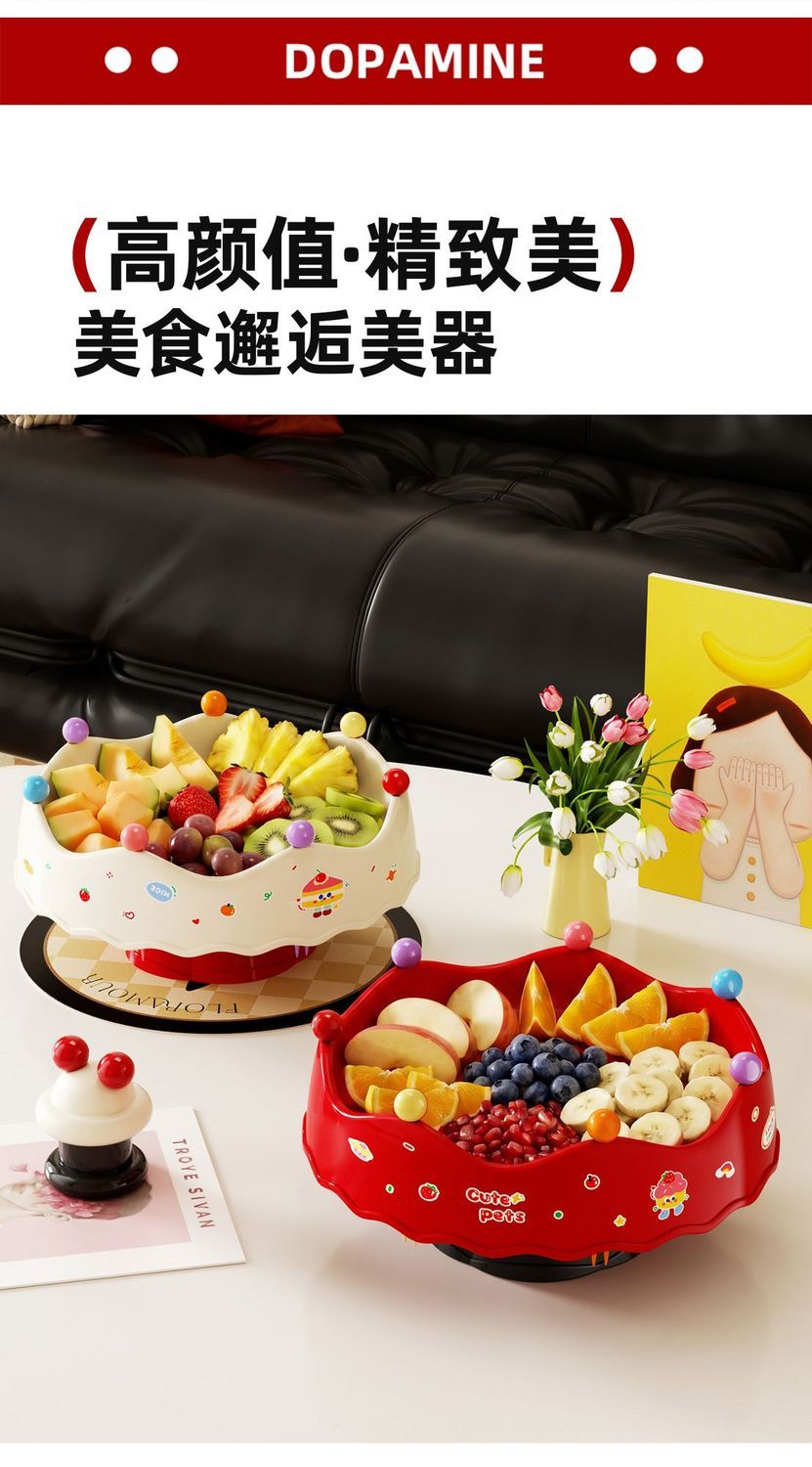 Crown Fruit and Snack Tray