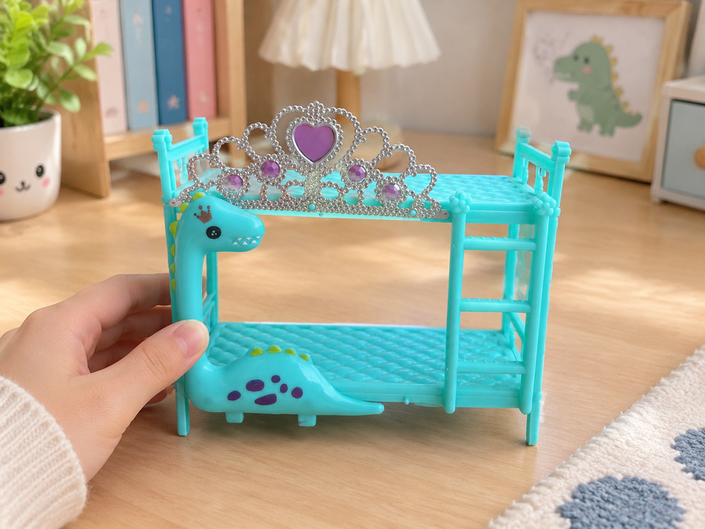 Decorative Doll Bunk Bed Toy · Details